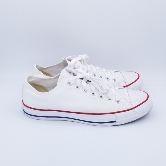 Converse Other - Converse All Star Low Canvas Mens Athletic Lifestyle Sneakers White Size 8.5